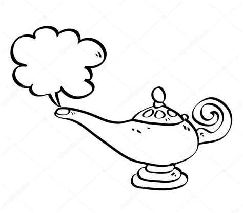 Genie Lamp Drawing at GetDrawings | Free download