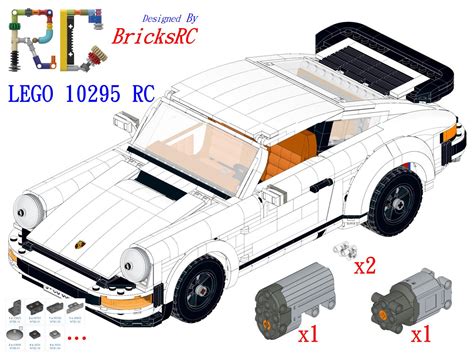 [Instructions] Motorize LEGO 10295 Porsche 911 Turbo & 911 Targa