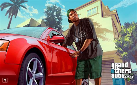 wallpaper lamar davis, grand theft auto v, gta HD : Widescreen : High ...