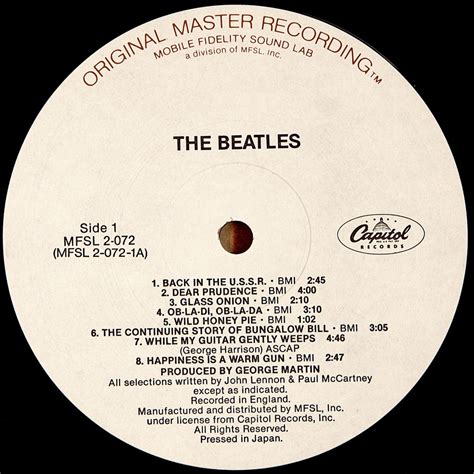 BEATLES - BEATLES (WHITE ALBUM) - (2LP) Vinyl record 12" - 45000 rub