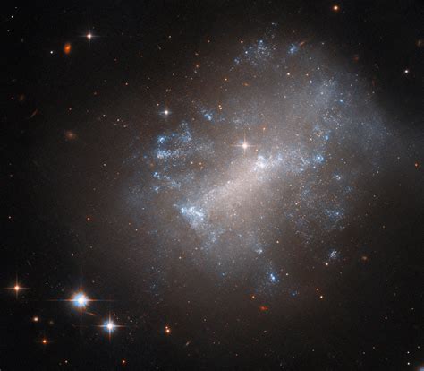 Hubble Captures a Billowing Irregular Galaxy