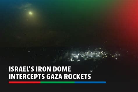 Israel's Iron Dome intercepts Gaza rockets | ABS-CBN News