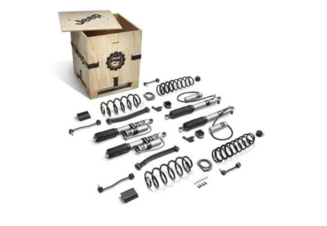 Jeep adds lift kit with Bilstein shocks for Wrangler, Gladiator ...