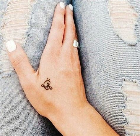 Women Tattoo - small music symbol tattoo #ink #girly #tattoos ...