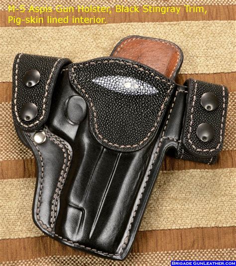 Brigade Holsters- M-5 Aspis Holster Custom Belt Holster