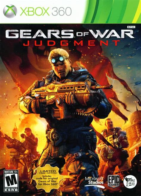 Gears of War: Judgment (2013) Xbox 360 box cover art - MobyGames