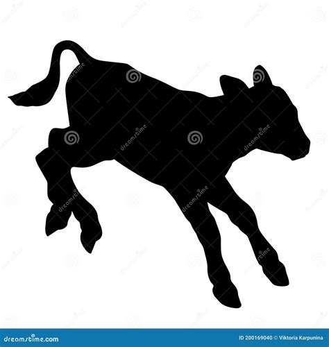 Cow Calf Silhouette Stock Illustrations – 5,036 Cow Calf Silhouette ...