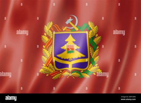 Bryansk oblast flag hi-res stock photography and images - Alamy