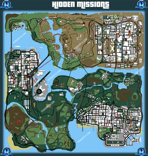 GTA San Andreas Definitive All Hidden Mission Locations