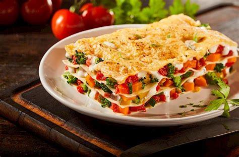 Vegetarian Lasagna Calories and Nutrition (100g)