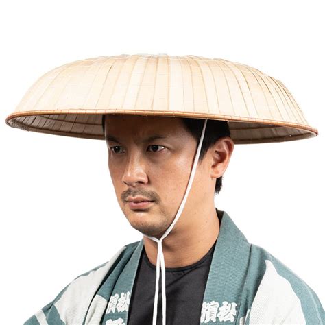 Japanese Hat, Samurai Hat Cosplay 47cm, Sandogasa, Maru Gasa/ Samurai ...