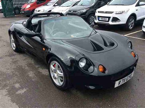 Lotus elise convertible black 1998 1.8 petrol 12 months MOT 58000