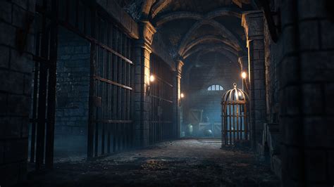 Medieval prison , Pavel Filimonov on ArtStation at https://www ...