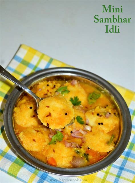 Mini Sambar Idli Recipe | Ghee Idli Sambar | South Indian Breakfast ...