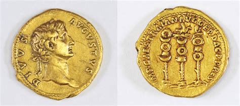 1,900-Year-Old Roman Gold Coin Found in Eastern Galilee | Sci.News