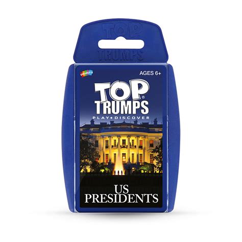 Us Presidents Top Trumps Card Game