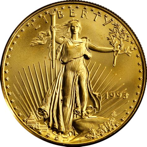 Value of 1993 $10 Gold Coin | Sell .25 OZ U.S.A. Gold Eagle