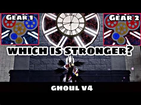 Comparing Passive Gears of Ghoul v4 - Blox Fruits - YouTube