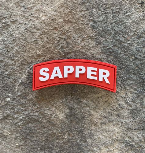 Sapper Tab PVC Patch - PatchOps