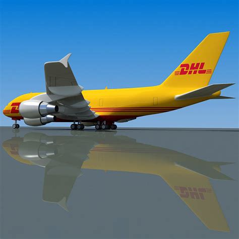 DHL Aircraft 3D Model – 3D Horse