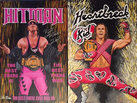 Bret Hart vs Shawn Michaels by whatevah32 on DeviantArt