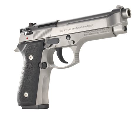 Beretta 92FS “INOX” Stainless-Steel 9mm Semi-Auto Pistol | Side Arm Sams