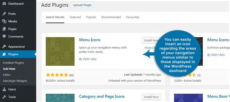 How to Add a WordPress Icon Font or Image - GreenGeeks