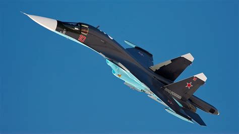 Download Military Sukhoi Su-34 HD Wallpaper