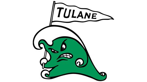 Tulane Green Wave Logo, symbol, meaning, history, PNG, brand