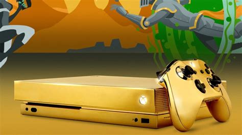 Microsoft Is Giving Away a Gold-Plated Xbox One X - IGN