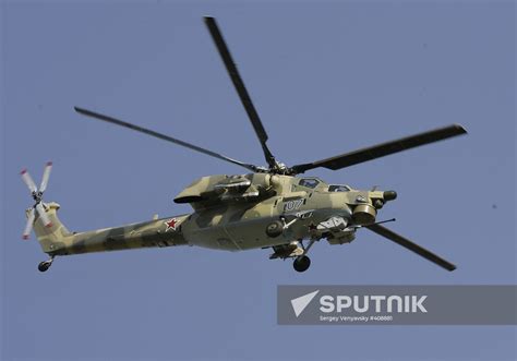 A Mil Mi-28-N new-generation attack helicopter | Sputnik Mediabank