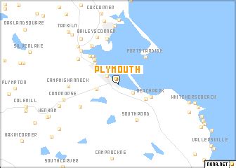 Plymouth (United States - USA) map - nona.net