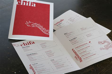 Chifa Menu on Behance | Menu design, Fusion restaurant, Cocktails