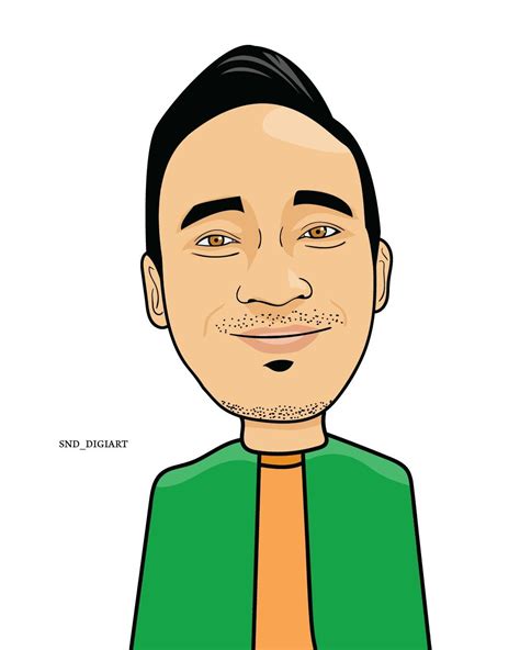 i will create your portrait turn into big head cartoon style like this ...