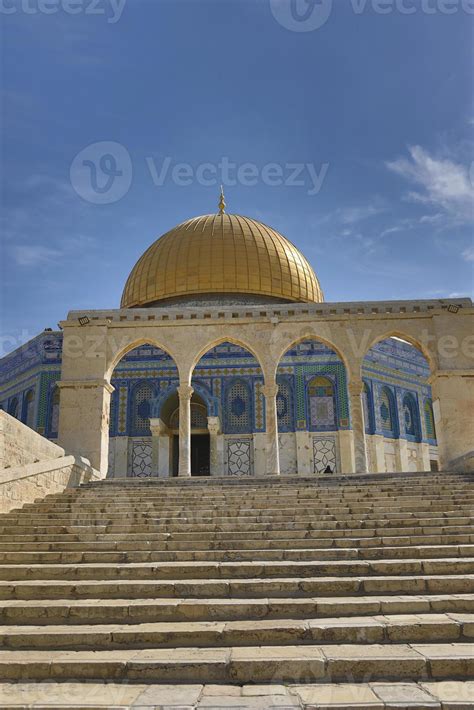 The Temple Mount Dome of the Rock Jerusalem, Israel 3081061 Stock Photo ...