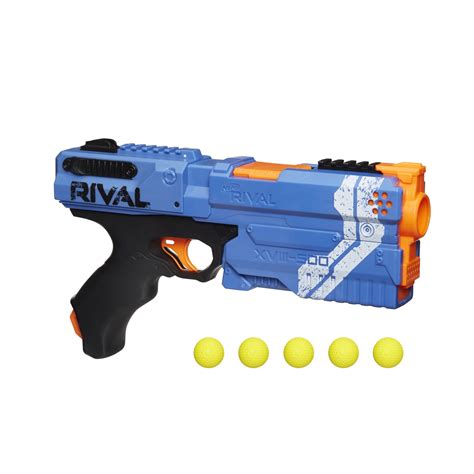 Nerf Rival Kronos XVIII-500 Blue, Includes 5 Rounds - Walmart.com