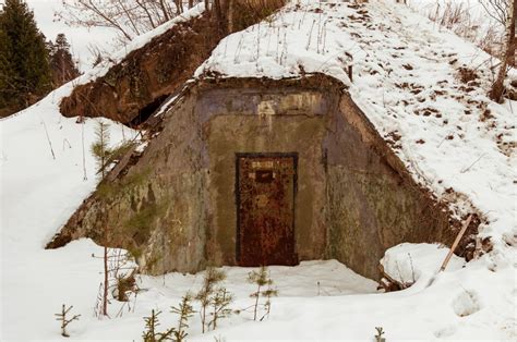 Abandoned Soviet Cold War nuclear bunkers similar to this one have been ...