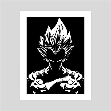 Vegeta Dragon Ball Super, an art print by Donald NnamdiOsuala - INPRNT