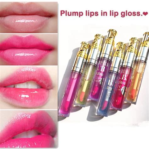 Lip plumper Lip Gloss New Brand Liquid Lipstick Sexy pink Lip Color ...