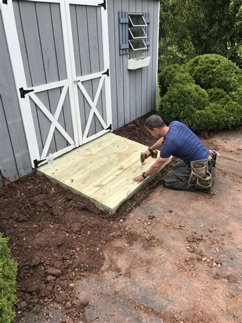 Weekend DIY Projects You Can Totally Do: How to Make a Shed Ramp