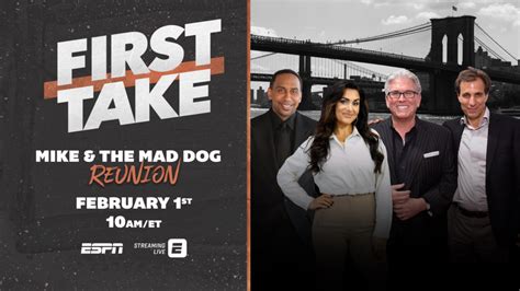 ESPN’s First Take Presents the Chris Russo & Mike Francesa Reunion Feb ...