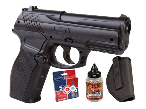 Crosman C11 Semi-Auto Air Pistol CO2 BB Kit. Air gun | Pyramyd Air