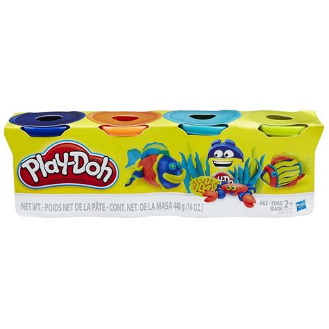 Play-Doh Fun Variety Package with Four Bright Colors - Walmart.com