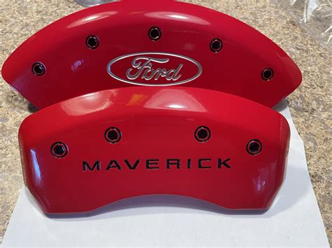 Brake caliper covers from MGP Calipers installed | MaverickTruckClub ...