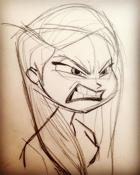 Angry Girl | Drawing expressions, Girl face drawing, Face drawing