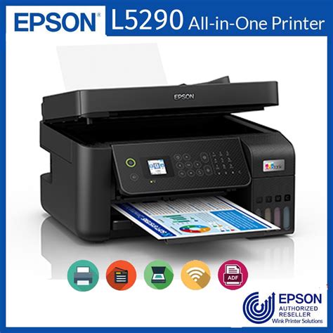 Epson Ecotank L5290 A4 Wi Fi All In One Ink Tank Printer With Adf Pre ...