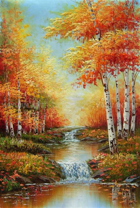 Autumn | Easy landscape paintings, Scenery paintings, Landscape paintings