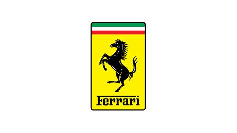 Ferrari logo PNG transparent image download, size: 2560x1440px