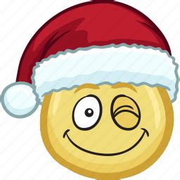 Cartoon, christmas, emoji, hat, holiday, santa icon - Download on ...