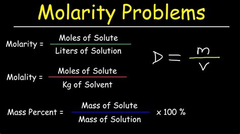 Molality Equation